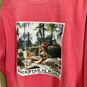 New Rockstar in Rome one size sweatshirt ( over sized fit)